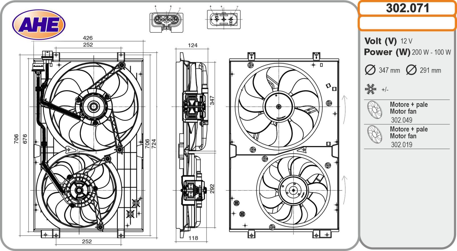 Elettr. AUDI/VW A3/Golf/Lupo/New Beetle/Polo 10.94-12.14