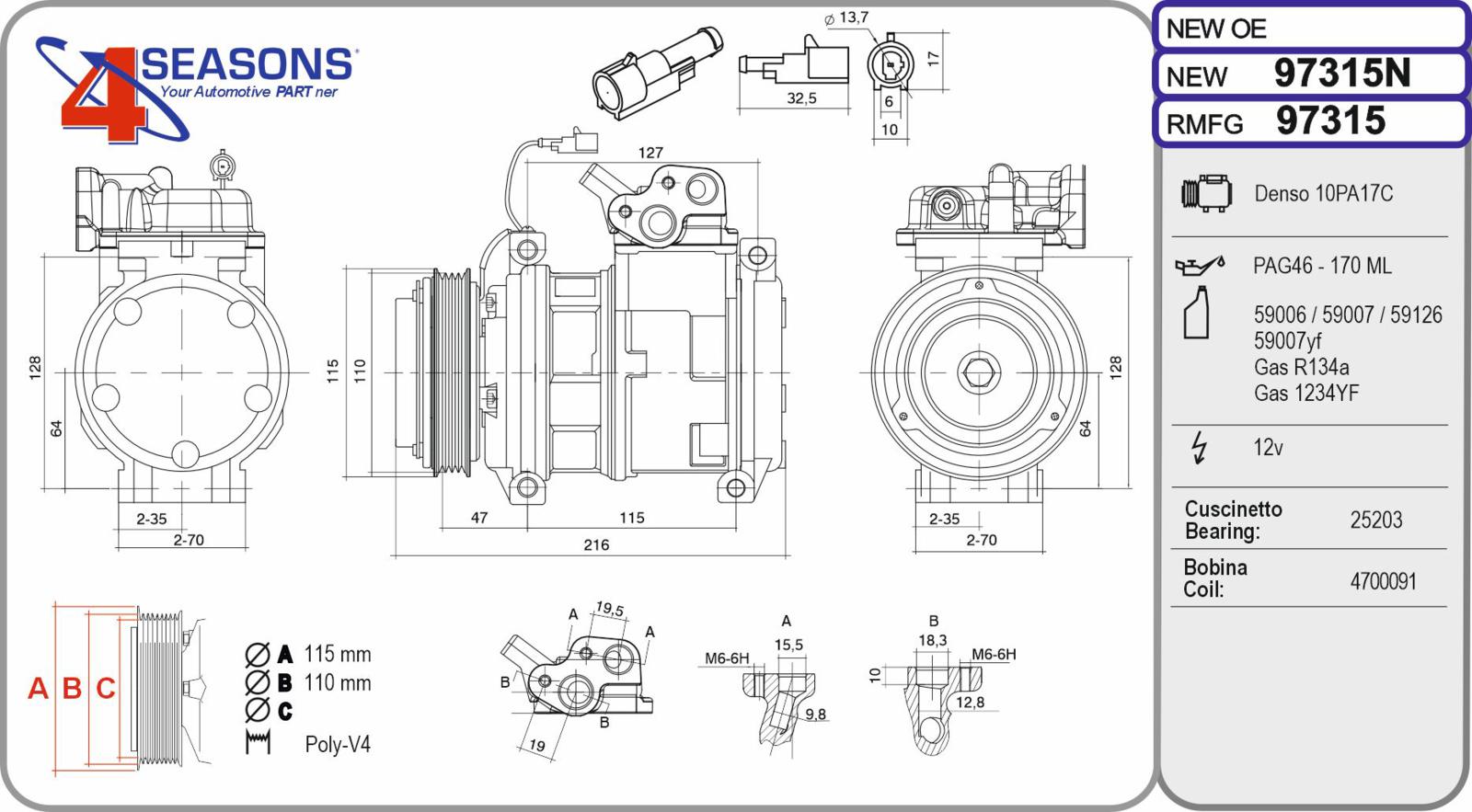 Cmp Rem IVECO Daily III/IV 07.99-08.11