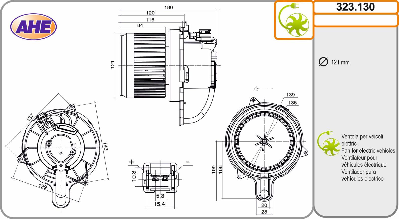 Vent. Abitacolo RENAULT Zoe 06.12-