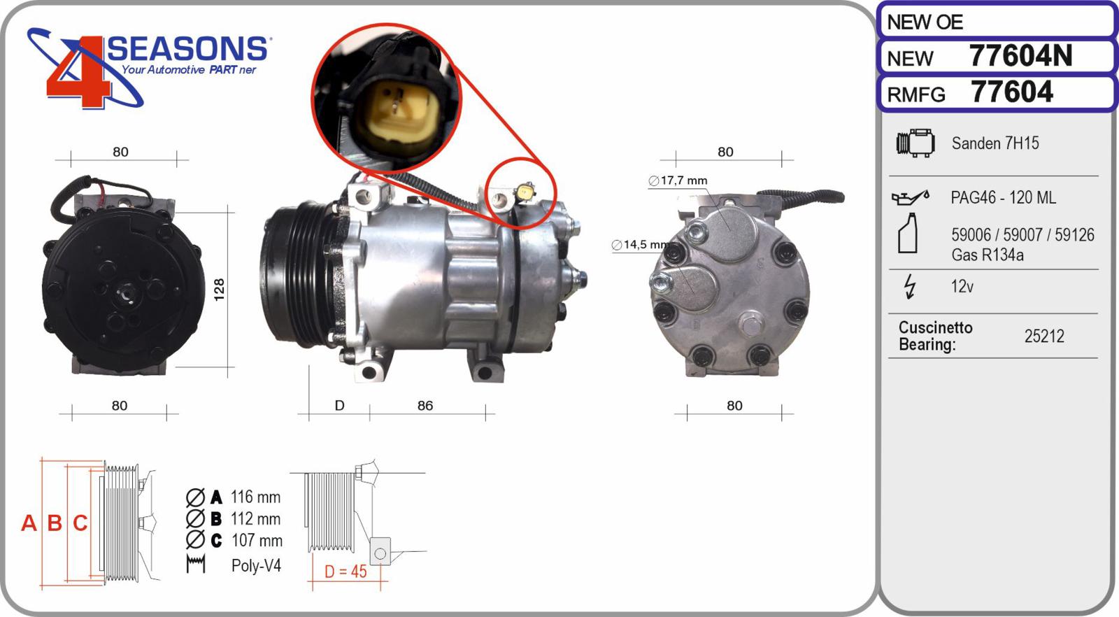 Cmp Rem CASE / FIAT / NEW-HOLLAND serie MXU / Puma / T / TSA