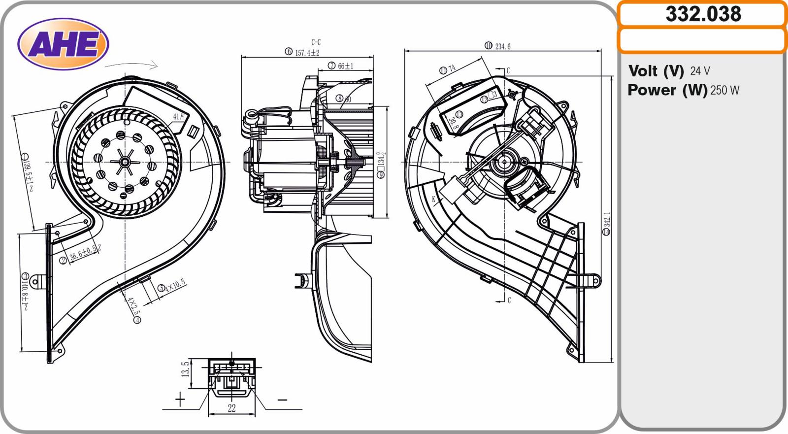 Vent. Abitacolo VOLVO FH 500 09.05-