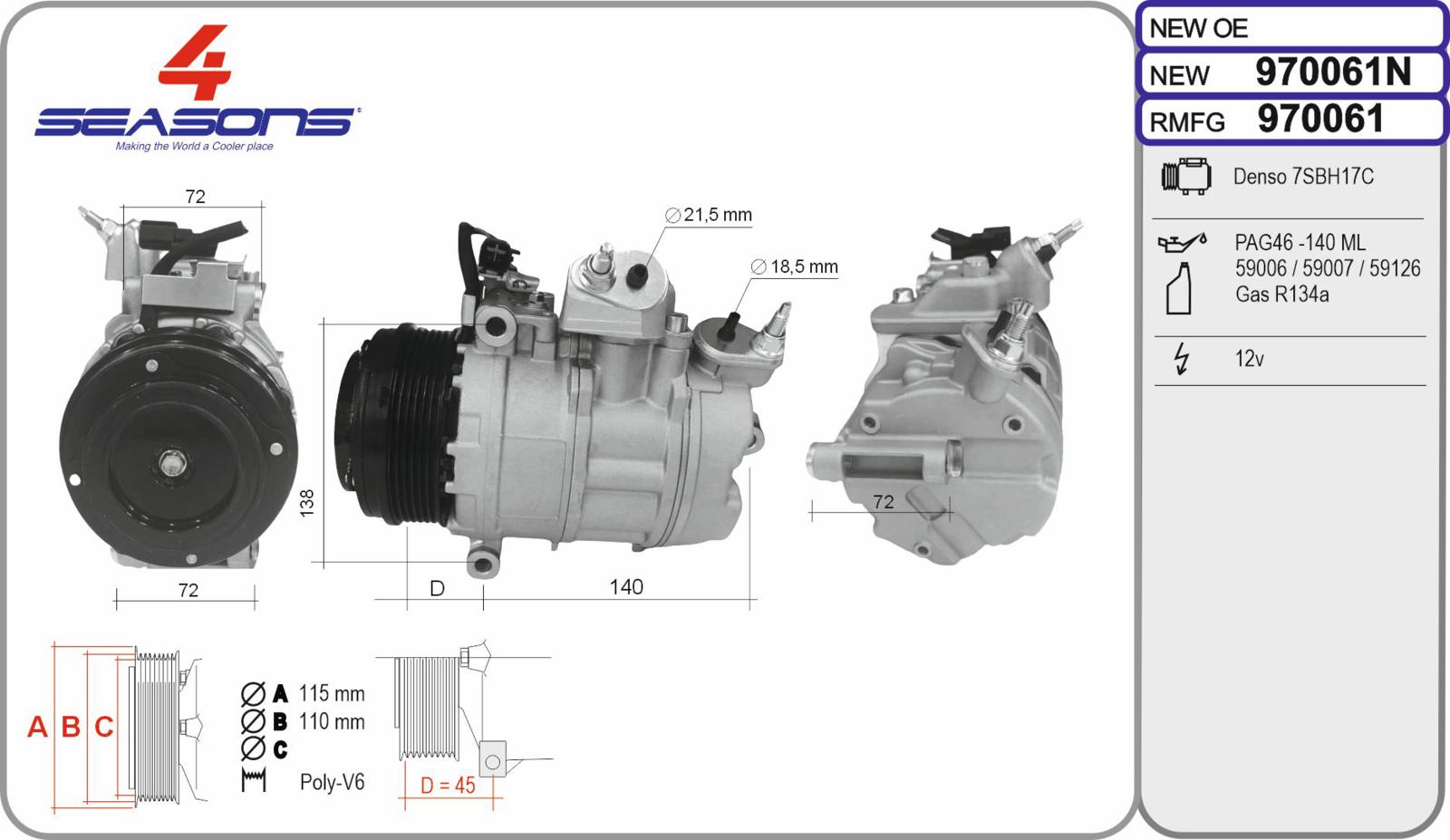 Cmp New FORD C-Max/Focus/Galaxy/Mondeo/S-Max 1.5TDCi/1.6/TDCi 12.10-