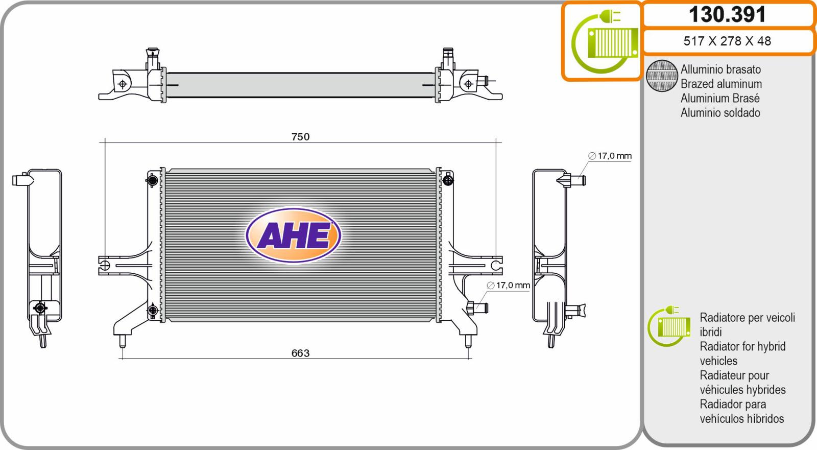 Rad. BT TOYOTA Hilux 2.4D-4D 01.22-