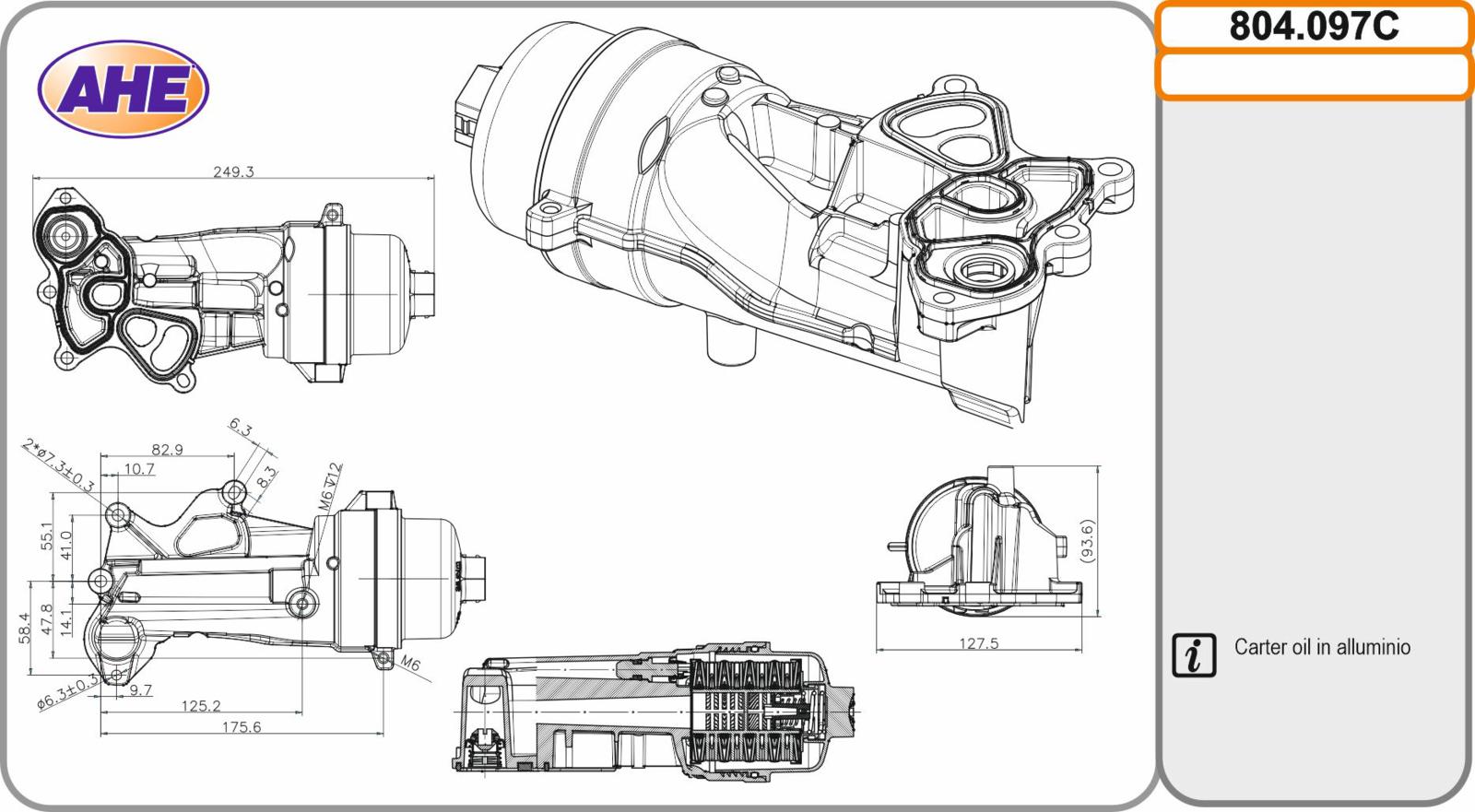 Carter Oil MINI Mini / Cabriolet / Clubman Cooper / One 09.06-06.15